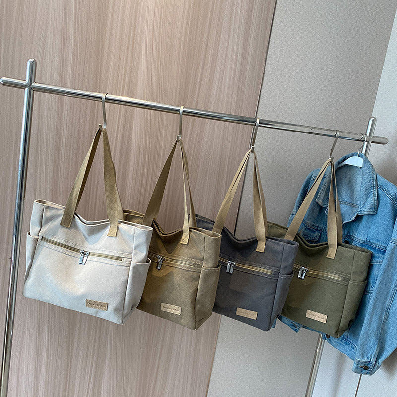 Sacs à bandoulière en toile pour femmes