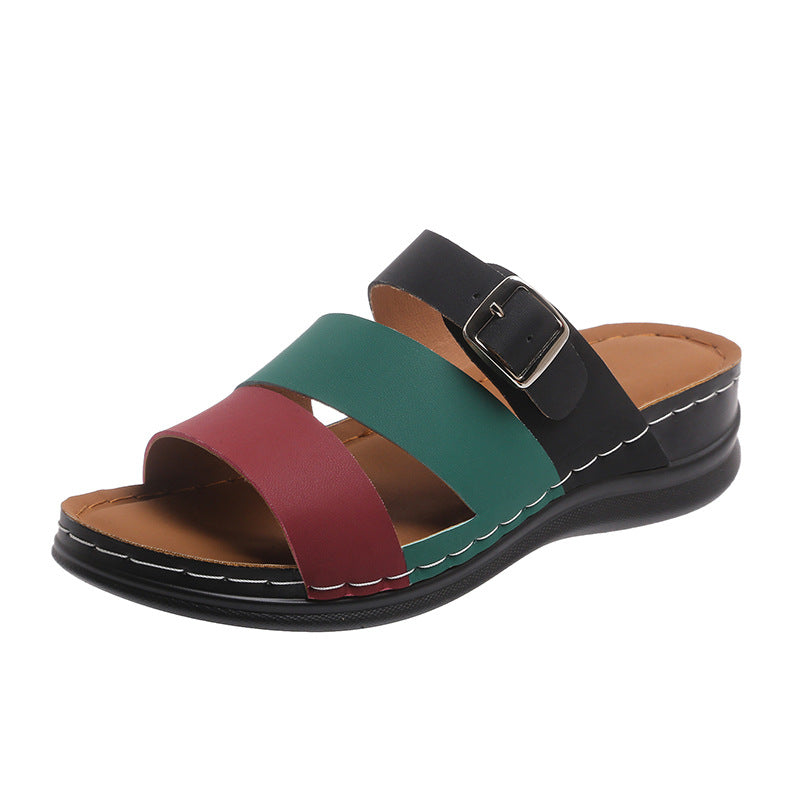 Sandale de Plage Colorée – Confort et Style Estival