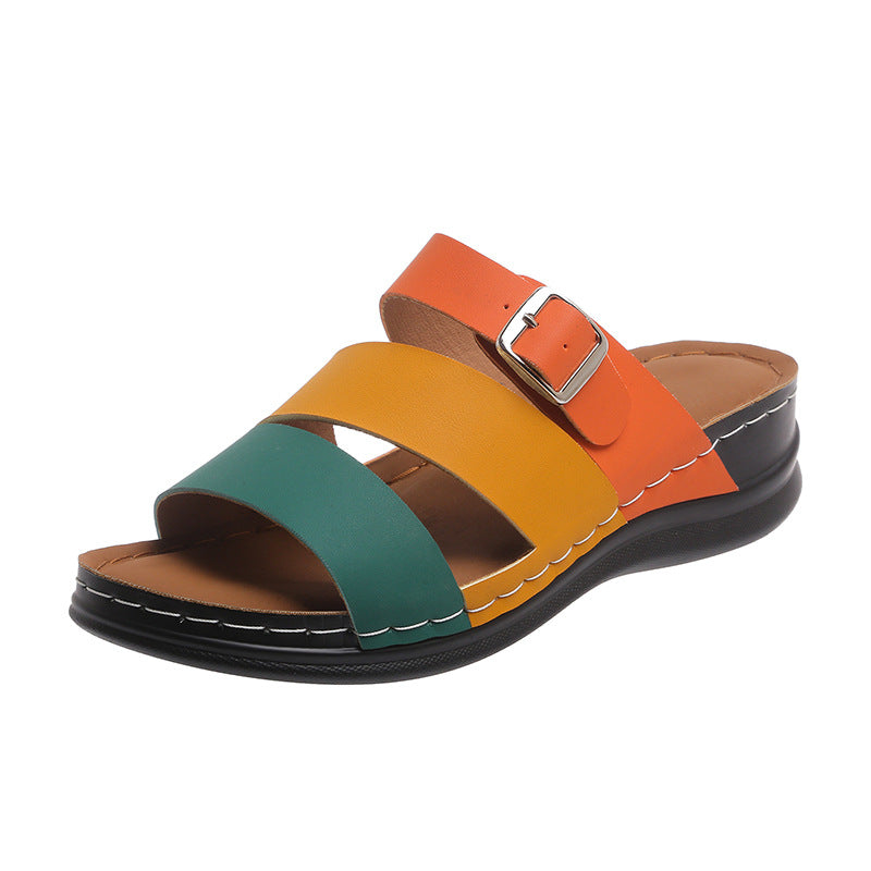 Sandale de Plage Colorée – Confort et Style Estival