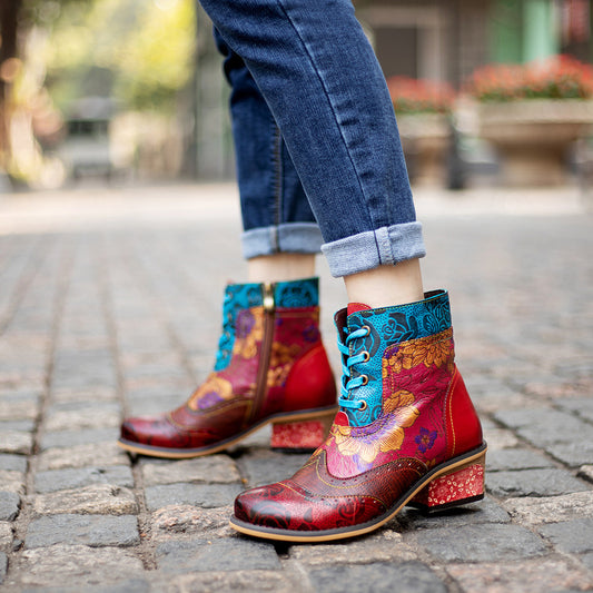 Bottes  Décontractées pour Femme – Style Authentique et Confort