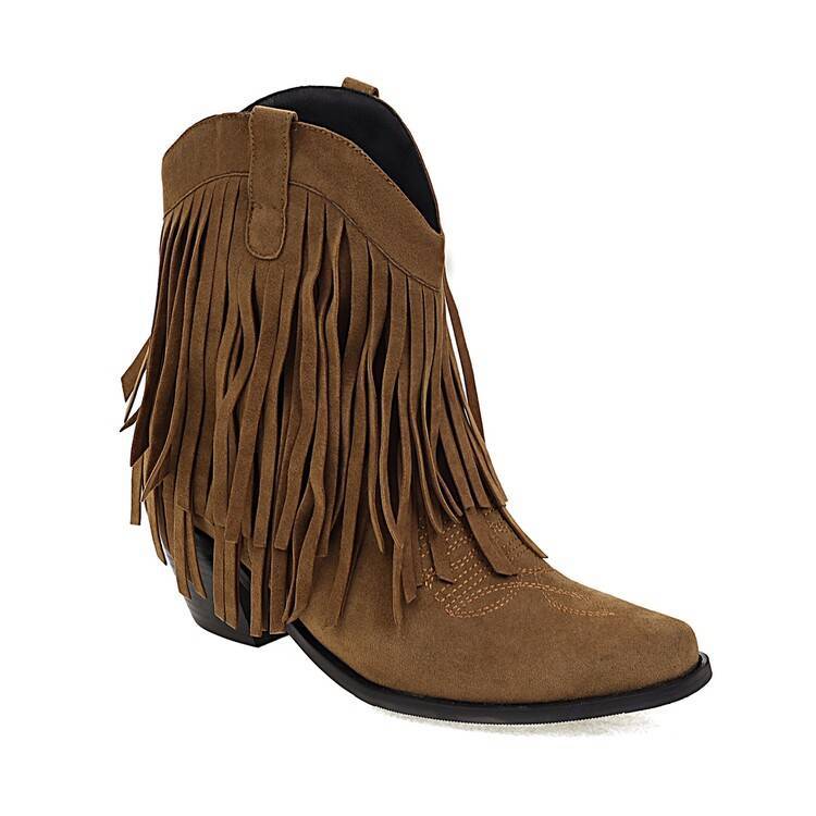 Bottes pour Femme à Bout Carré